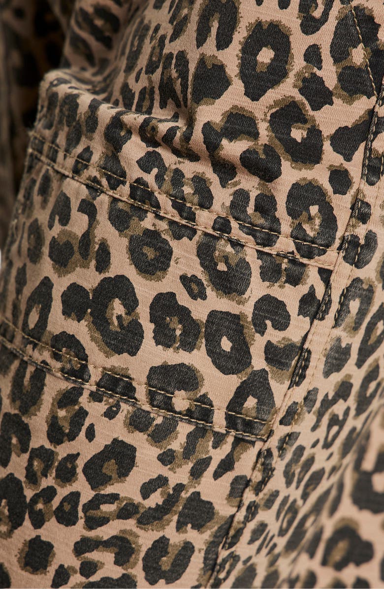 Sanctuary Boyfriend High Waist Ankle Utility Pants, Alternate, color, French Kitty