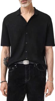 John Varvatos Arlon Paisley Sheen Camp Shirt