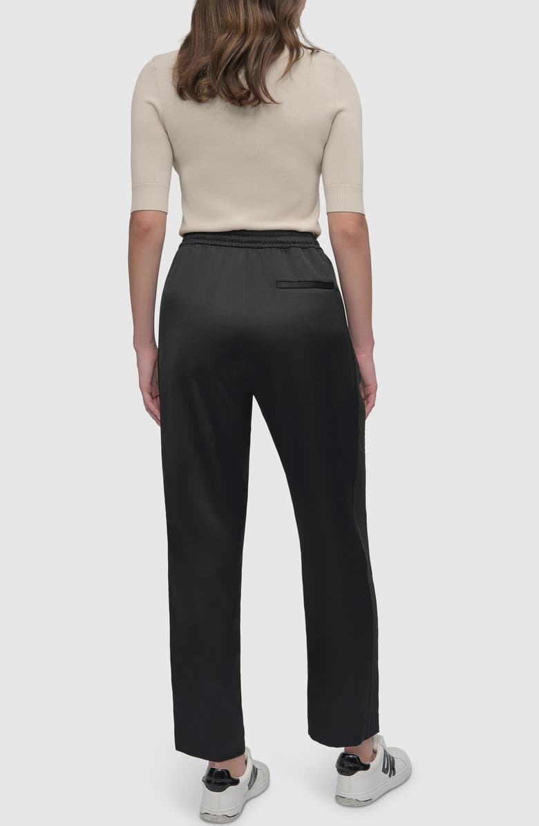 DKNY Side Stripe Track Pants, Alternate, color,