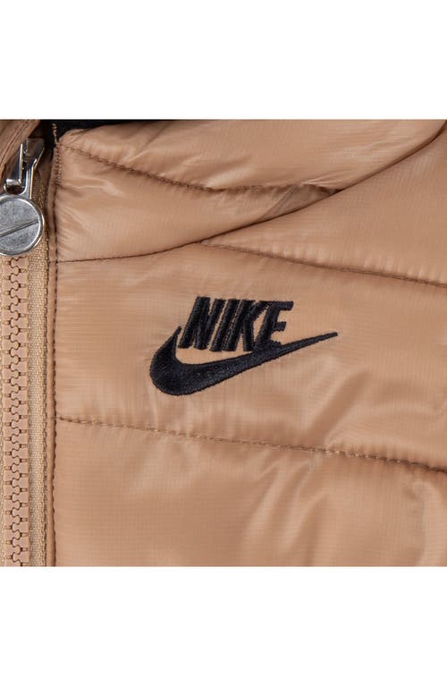 Nike Quilted Puffer Pram In Neutral
