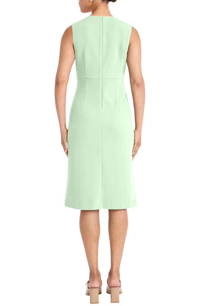 Sleeveless Sheath Dress, Alternate, color, FAIR GREEN