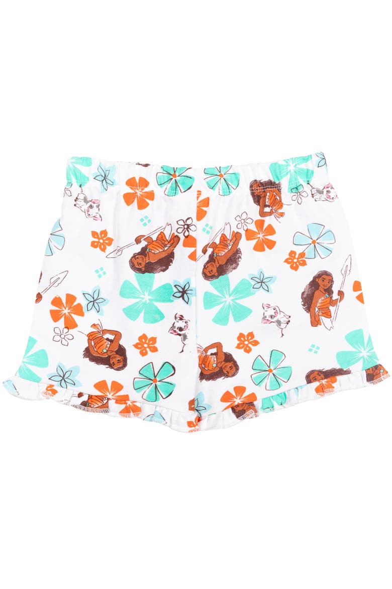 Princess T-Shirt & French Terry Shorts Set, Alternate, color, Moana Blue