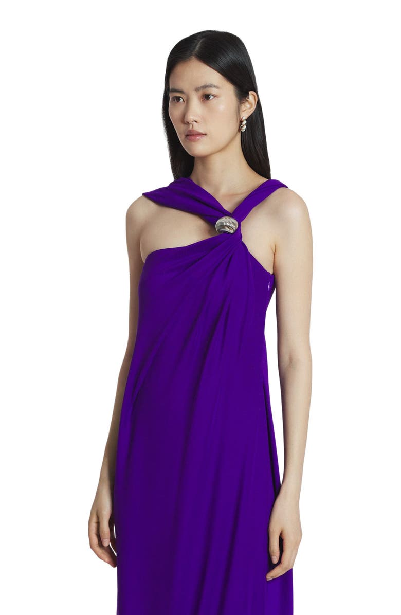 Lanvin ARÈGE RING BRAIDED JERSEY DRESS, Alternate, color, 