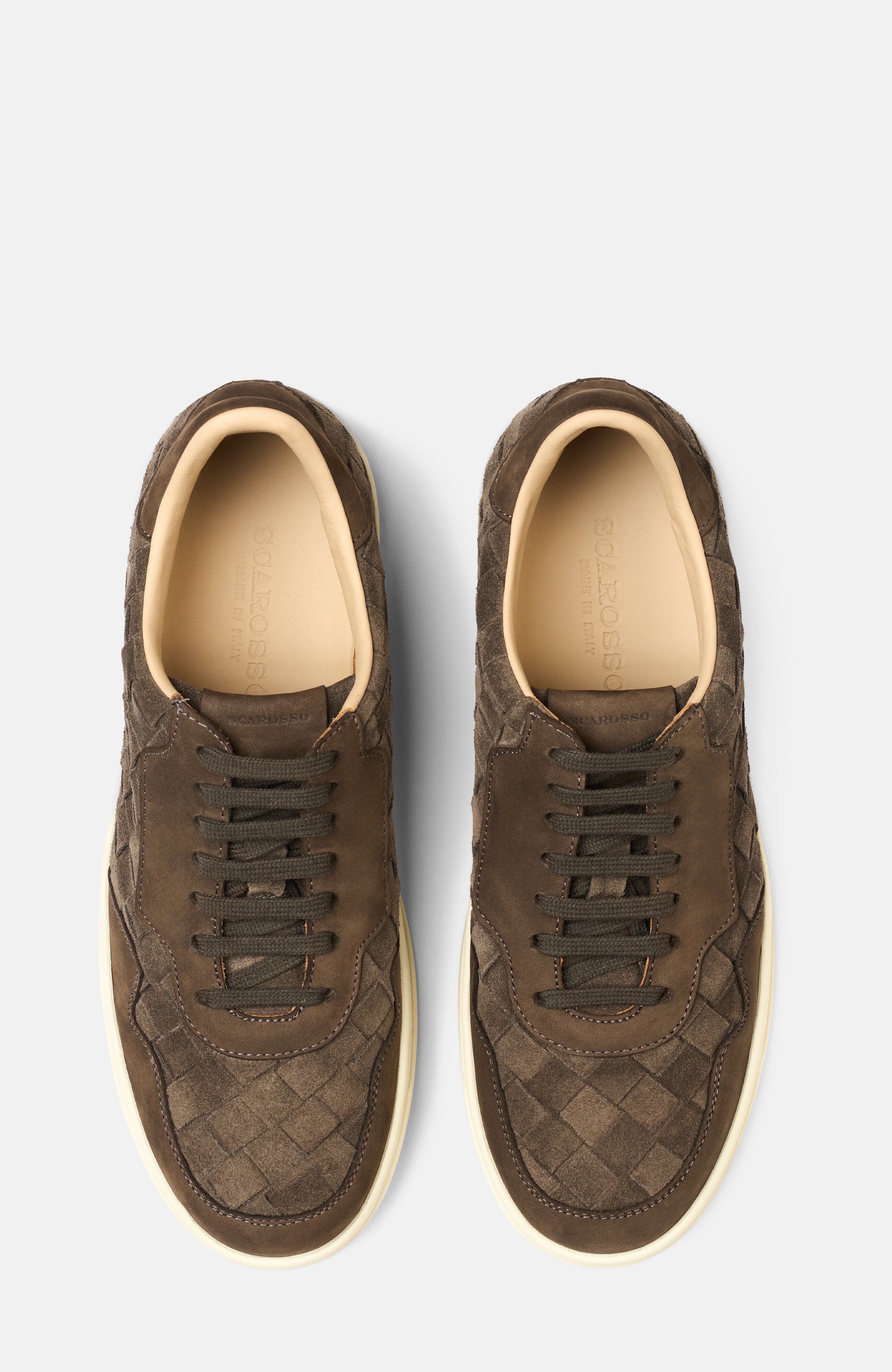 Alvise Sneakers, Alternate, color, Brown - Suede