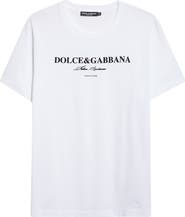 Dolce&Gabbana Flocked Logo T-Shirt