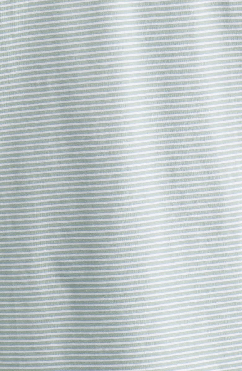 Peter Millar Crown Stripe Relaxed Fit Cotton Polo, Alternate, color, Grandview