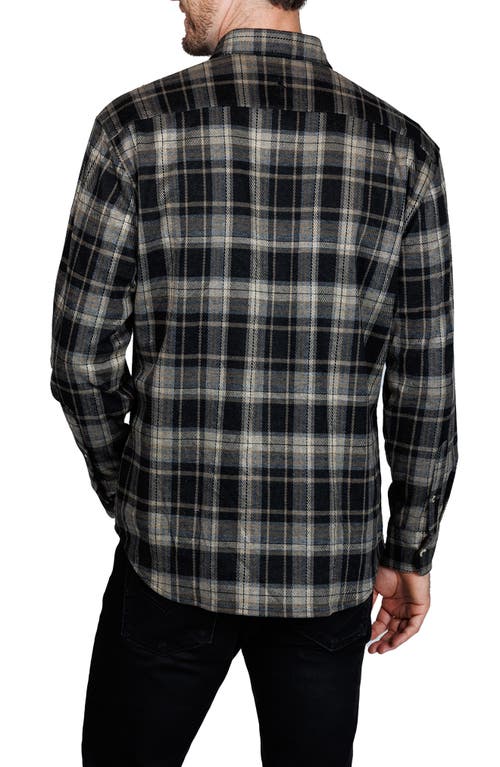 Tailorbyrd Plaid Button-up Shirt In Multi