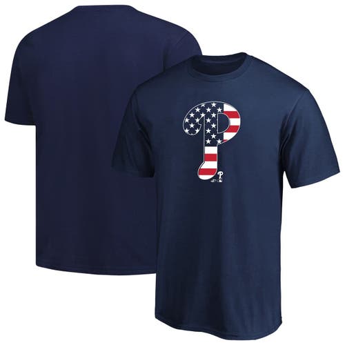 Profile Navy Philadelphia Phillies Big & Tall American T-shirt In Blue