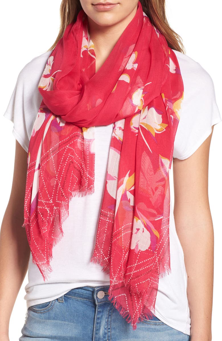 Halogen<sup>®</sup> Tea Floral Wrap, Main, color, 