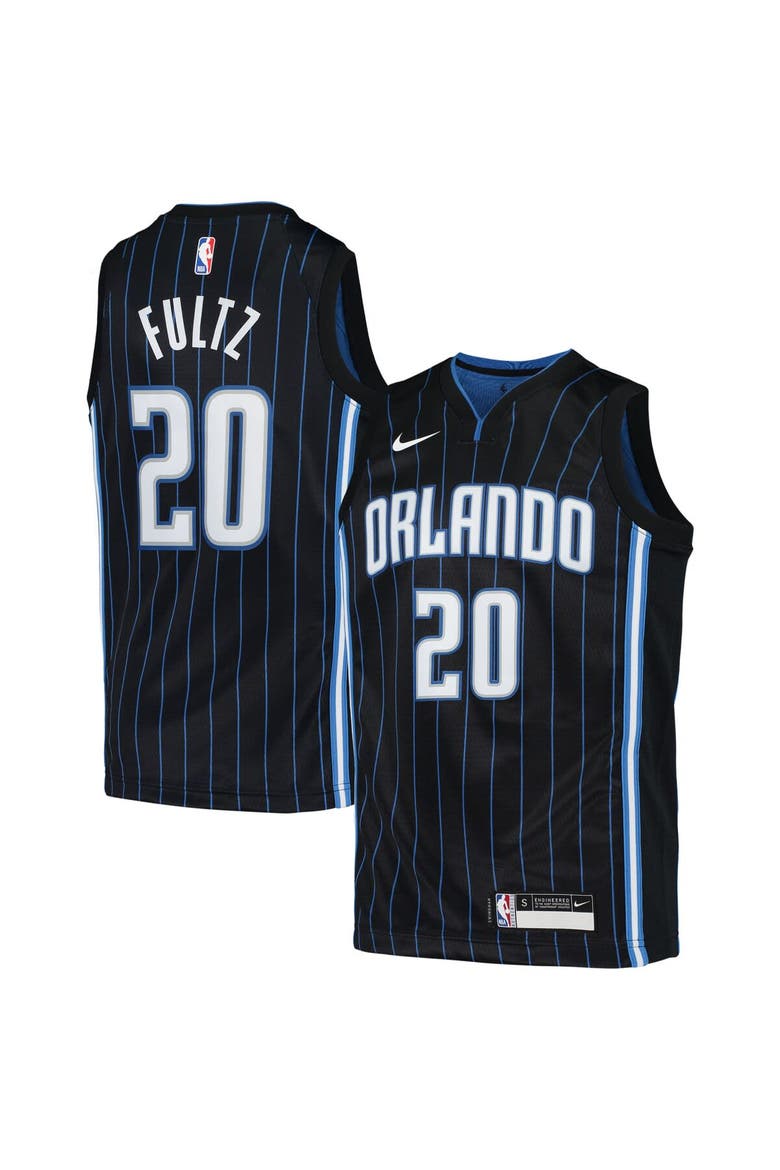 Youth Nike Markelle Fultz Black Orlando Magic Swingman Jersey - Icon Edition, Main, color, Black