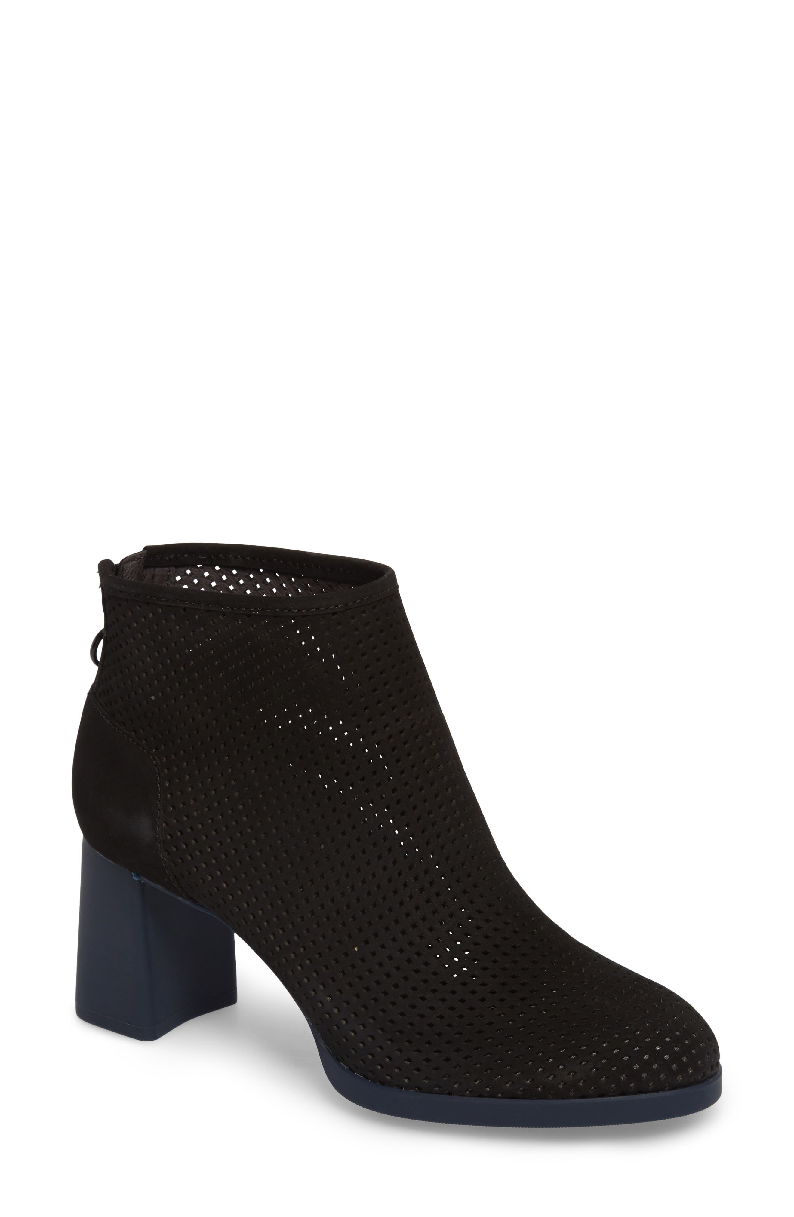 Kara Bootie, Main, color, BLACK SUEDE