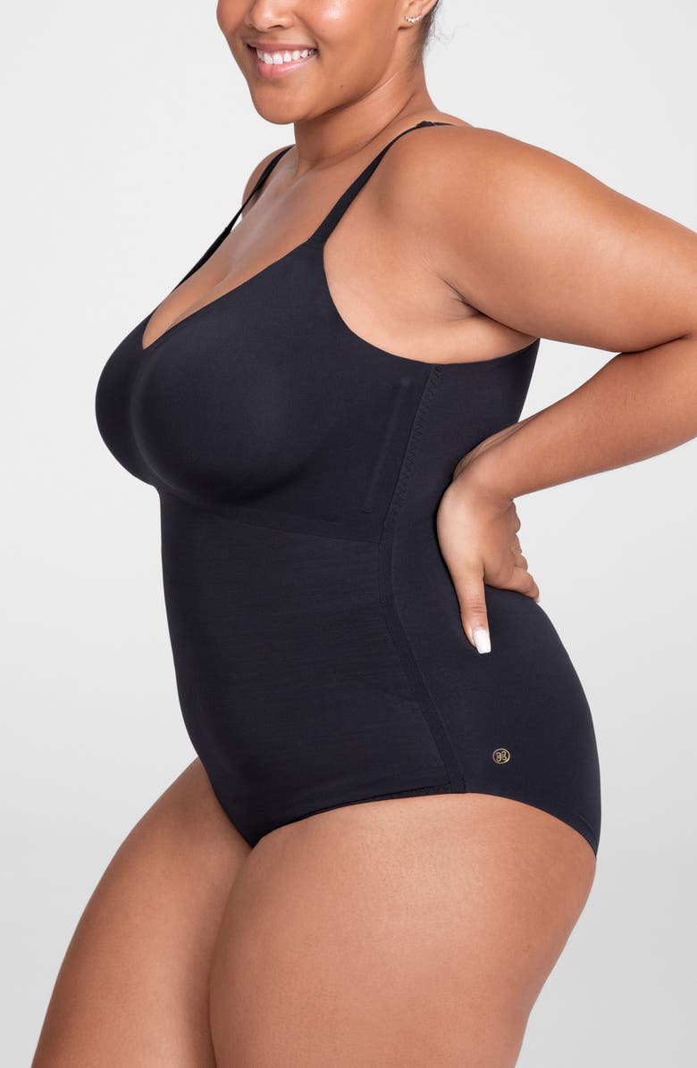 Honeylove Liftwear Cami Bodysuit, Alternate, color, Vamp