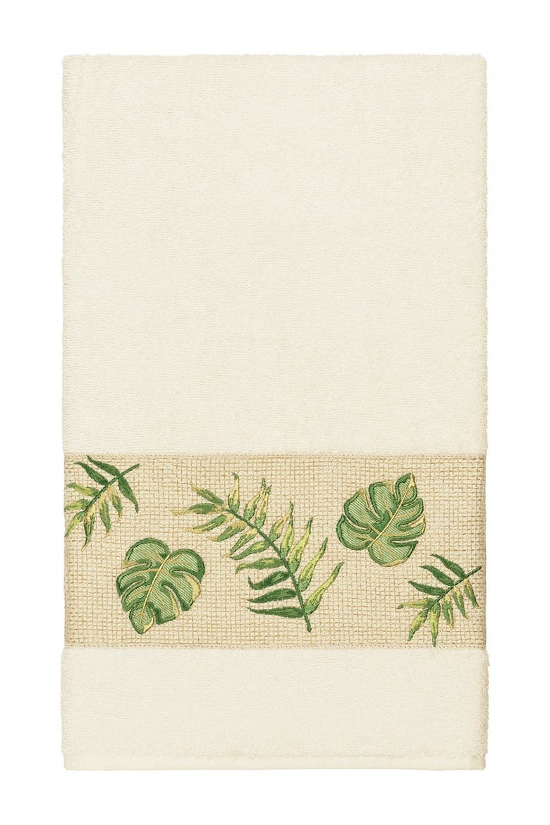 Zoe Embellished Bath Towel - Cream, Main, color, CREAM