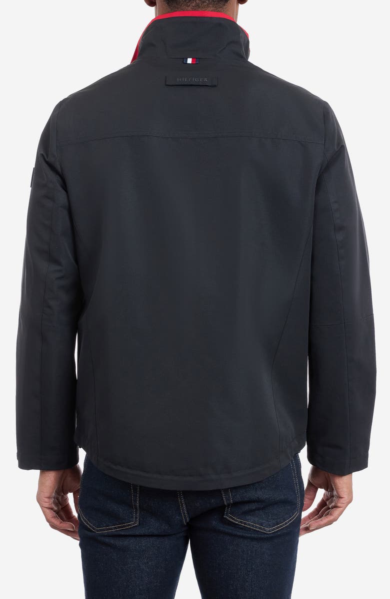 Tommy Hilfiger Flag Softshell Zip Jacket, Alternate, color, Black