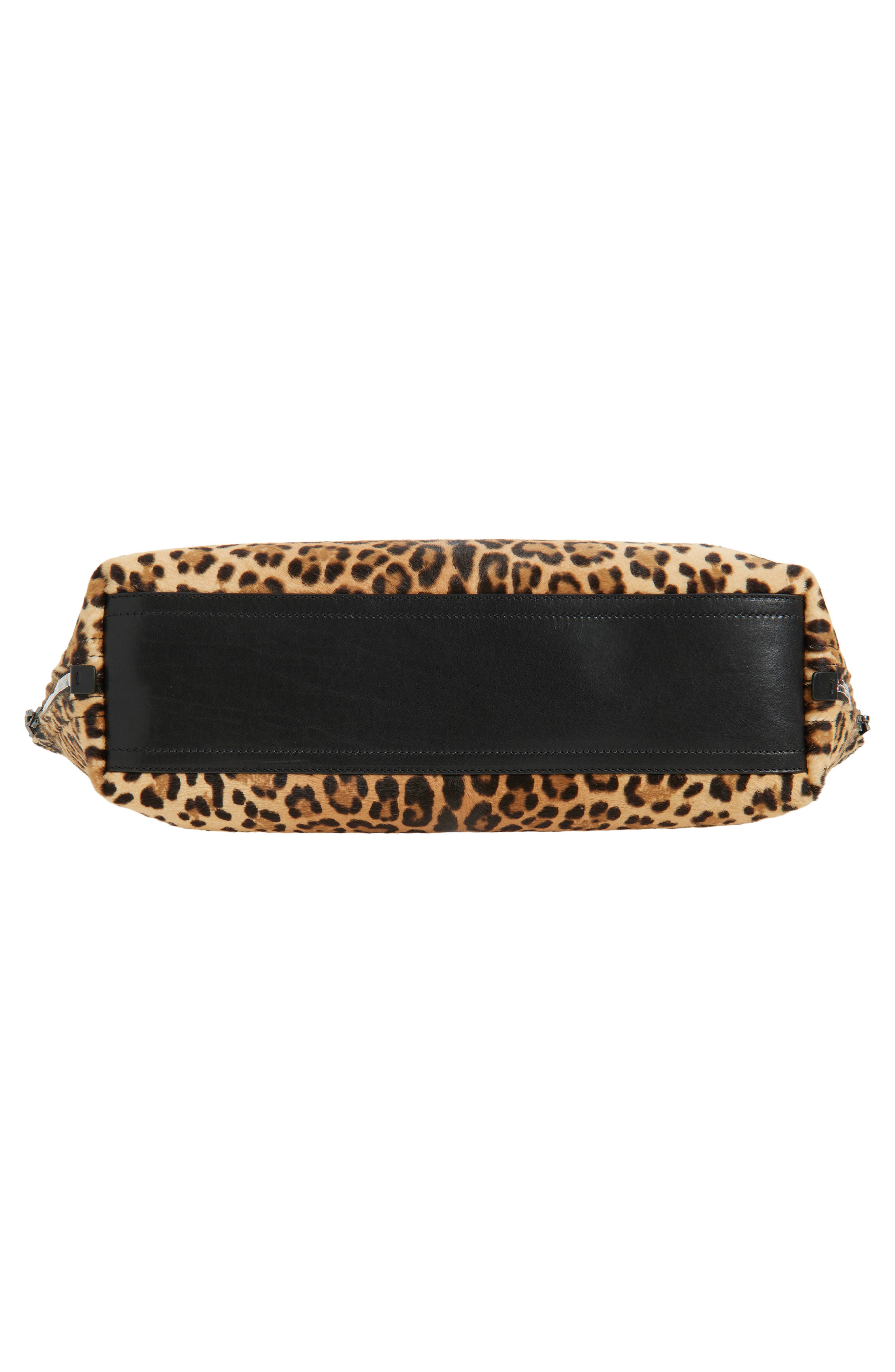 Dolce&Gabbana Shopping Leopard Print Genuine Calf Hair Tote, Alternate, color, Leopard