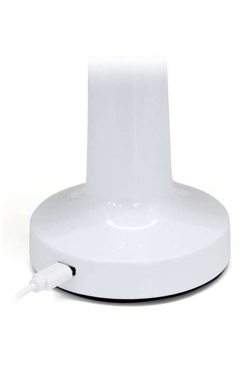 Lalia Home Touch Sensor Desk Lamp In White