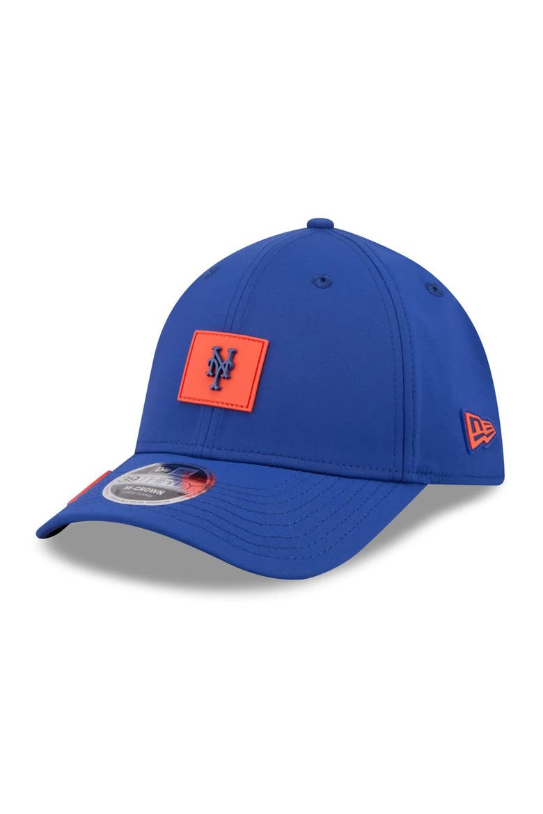 Men's New Era  Royal New York Mets 2026 Clubhouse M-Crown 39THIRTY Flex Hat, Main, color, Royal