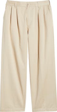 Obey Foster Pleated Twill Pants