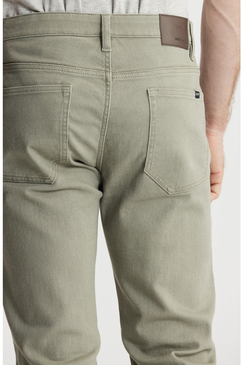 Bowery Straight Leg Denim Pants, Alternate, color, OLIVE