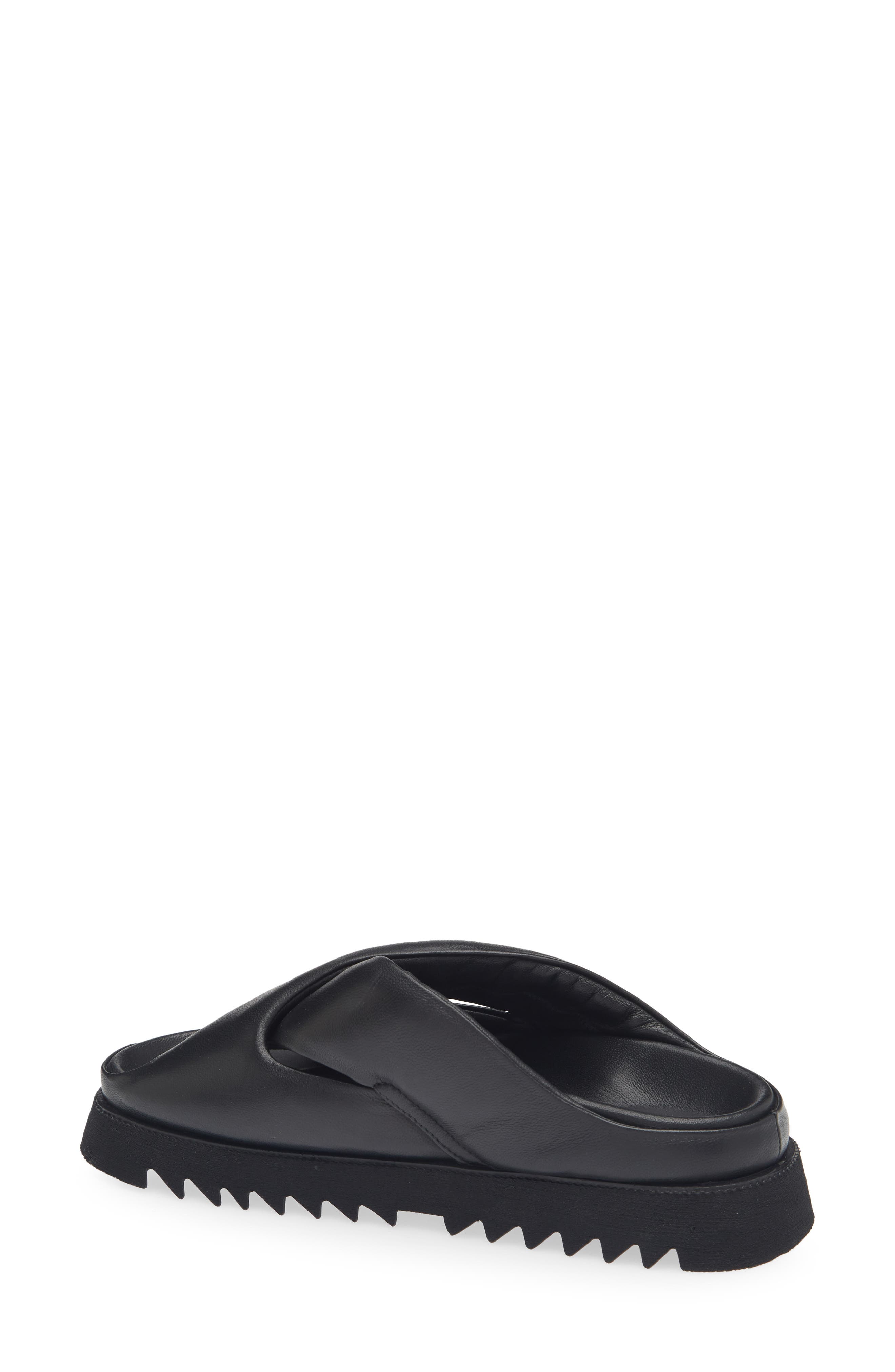 La Canadienne Brittney Slide Sandal, Alternate, color, Black