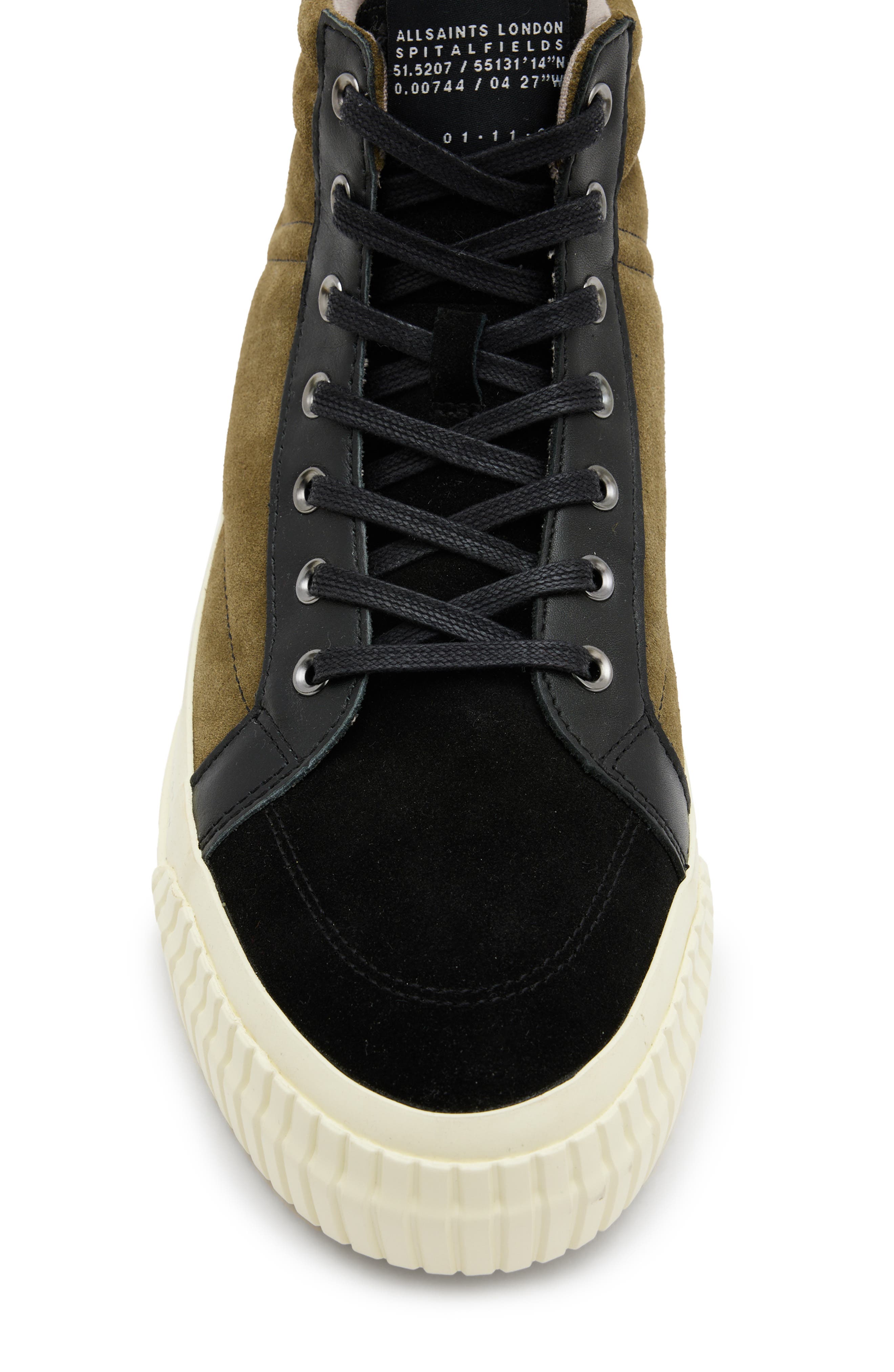 AllSaints Maverick High Top Sneaker, Alternate, color, 