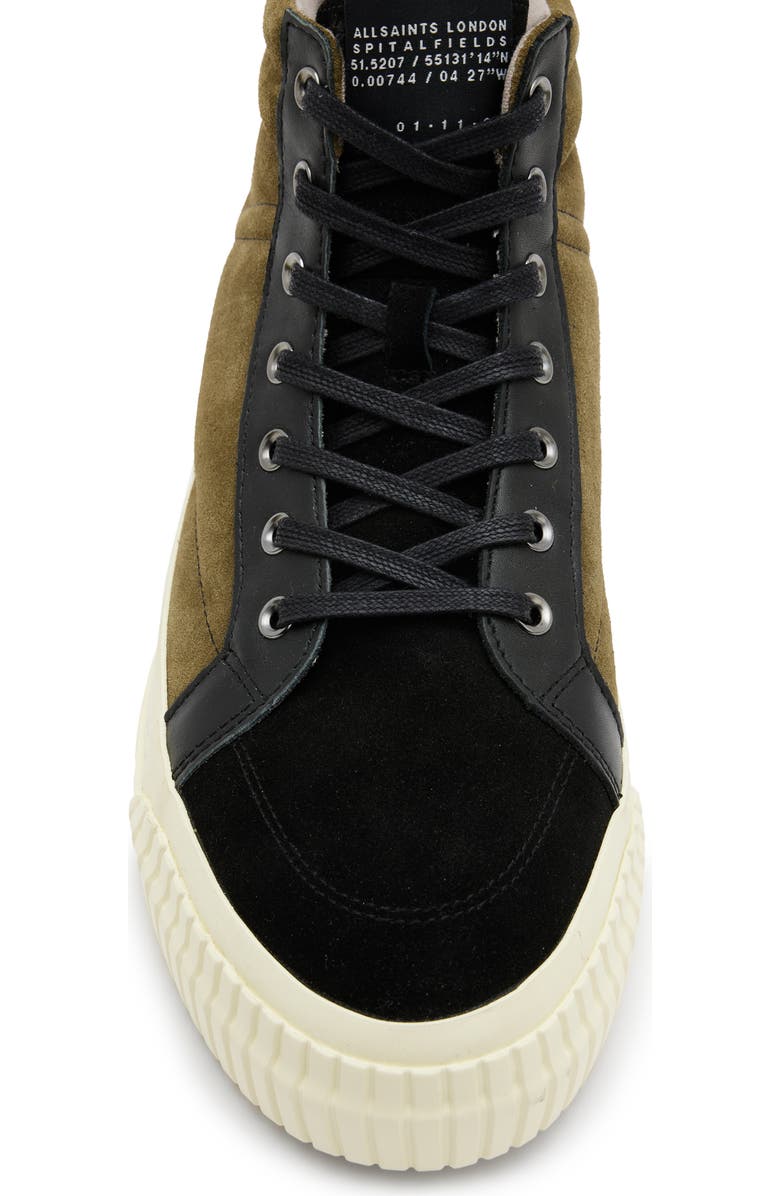 AllSaints Maverick High Top Sneaker, Alternate, color,