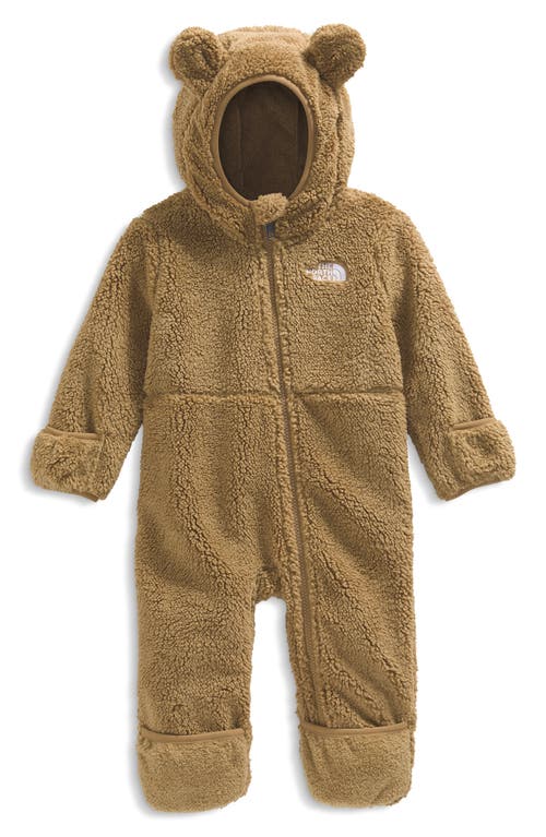 The North Face Campshire Recycled Polyester Fleece Snowsuit In Burgundy