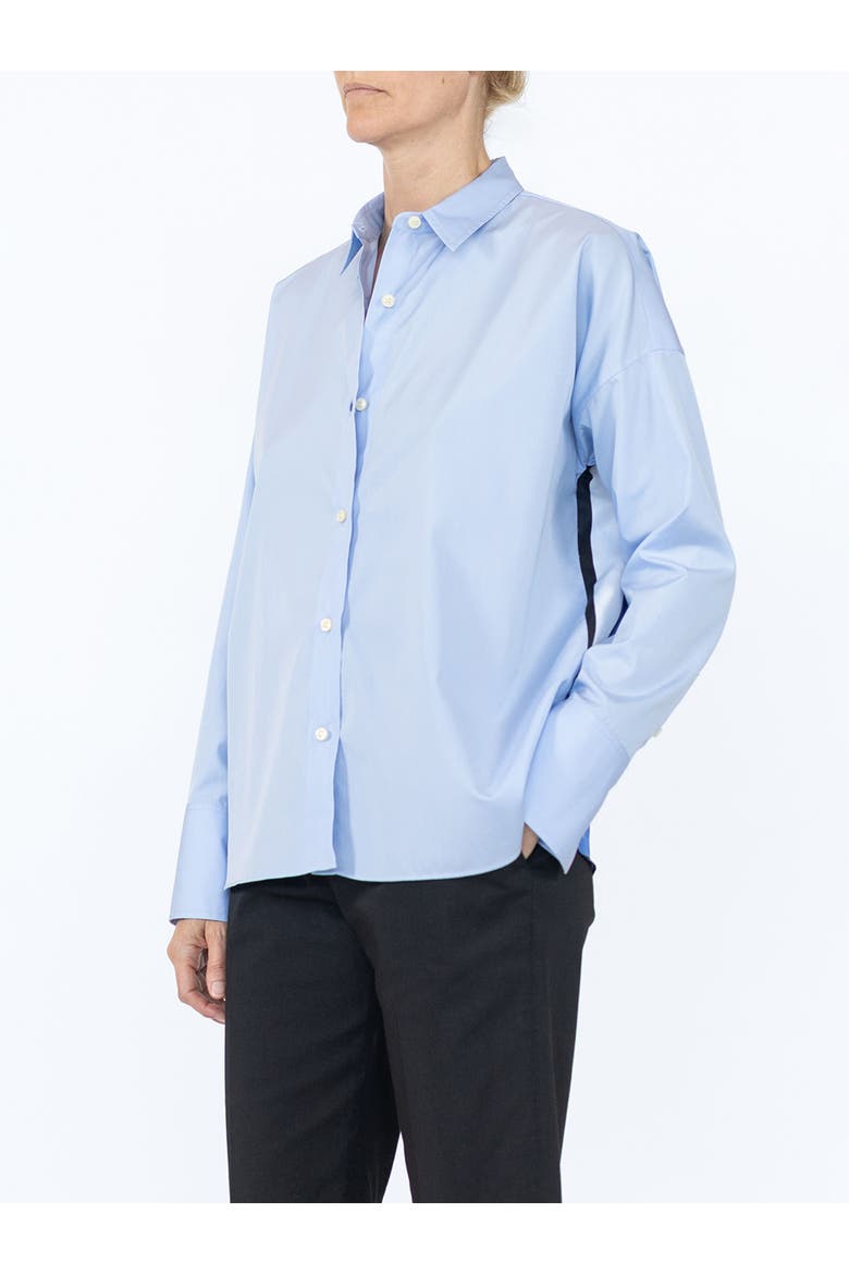 Sirene Scarf back shirt, Alternate, color, Pale Blue/Lagoon