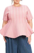 FLYING TOMATO Peplum Sweater Top