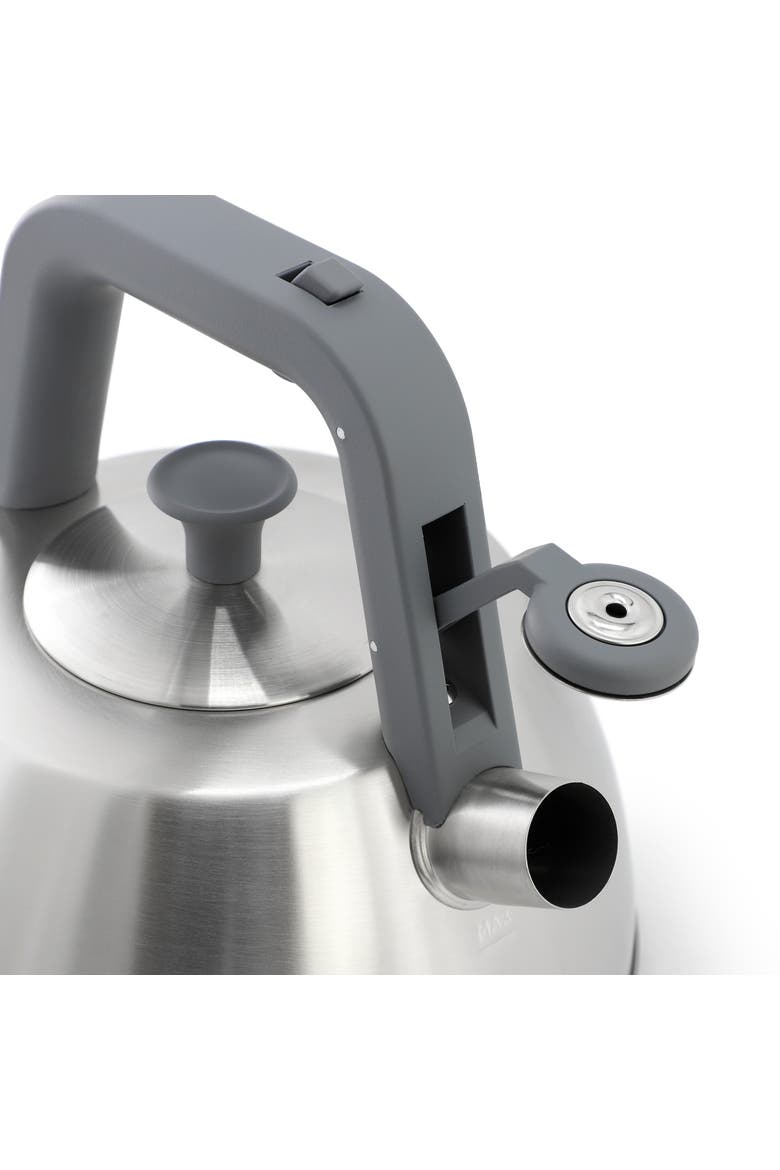 Beauford 2.8 Quart Stainless Steel Whistling Tea Kettle, Alternate, color, Silver