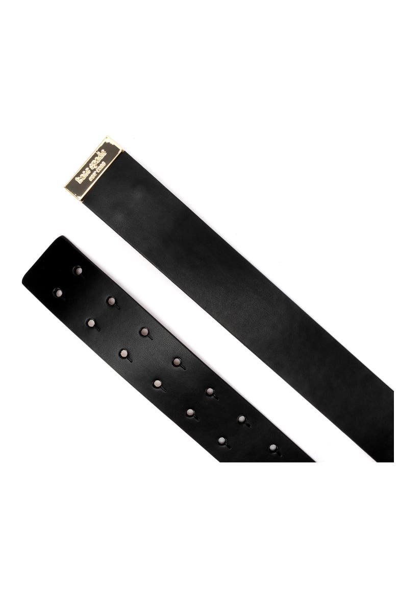 bow belt, Alternate, color, BLACK