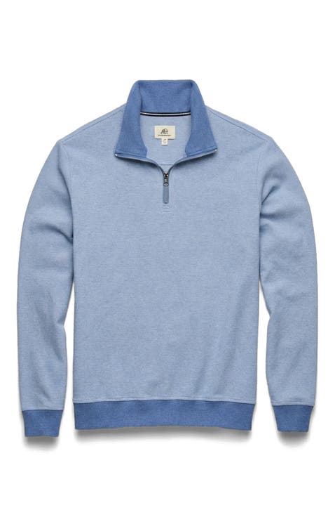 Bobby Stripe Fleece Quarter Zip