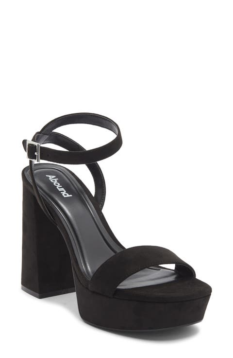 Monica Block Heel Platform Sandal (Women)
