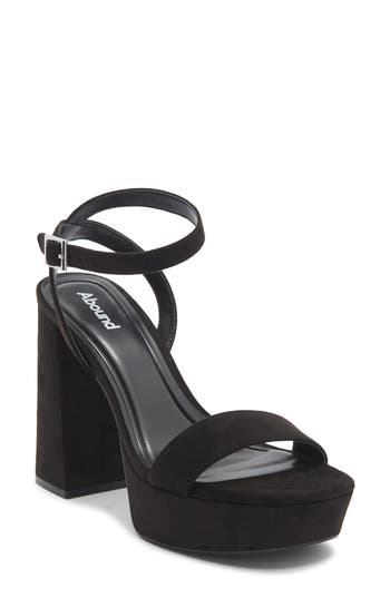 Abound Monica Block Heel Platform Sandal In Black