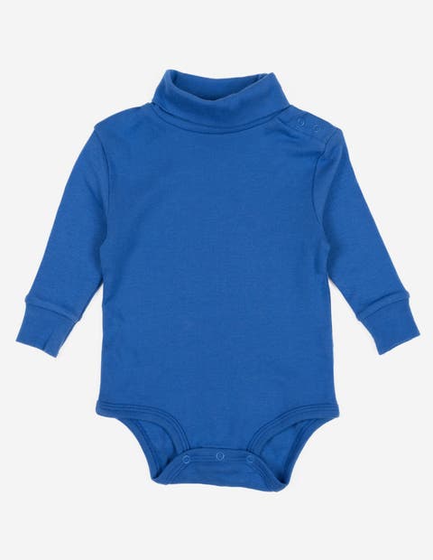 Baby Turtleneck Bodysuit, Cotton Long Sleeve
