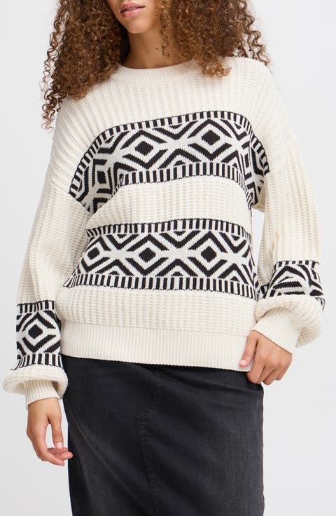 Barisa Geometric Sweater