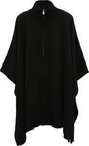 AllSaints Zip-Up Poncho