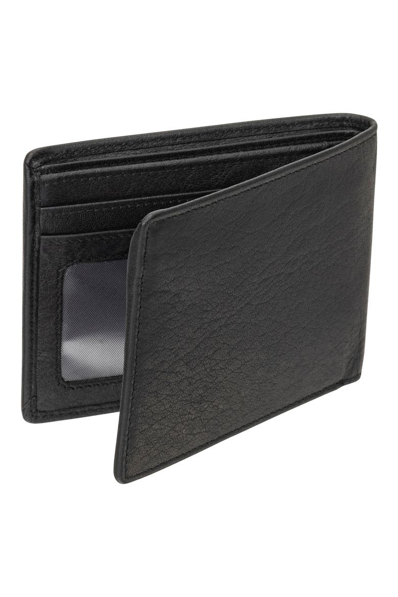 RFID Bifold Wallet, Alternate, color, BLACK