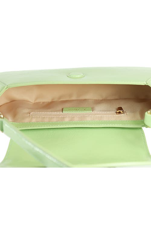 SAM EDELMAN SAM EDELMAN LORAINE FLAP LEATHER SHOULDER BAG