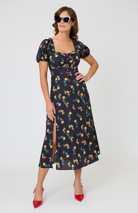 Sweetheart Midi Dress