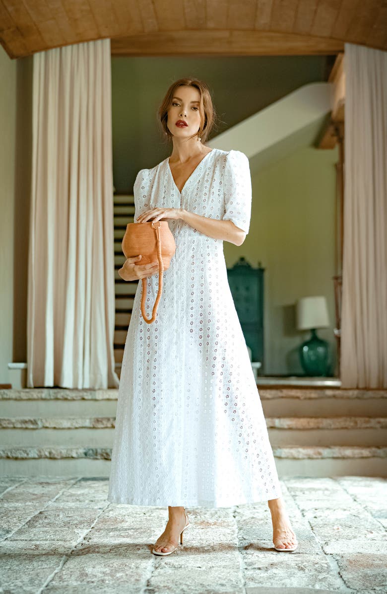 BRUNNA.CO The Olympia Embroidery Dress, Alternate, color,