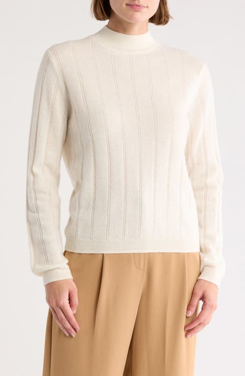 Wide Rib Cashmere Sweater
