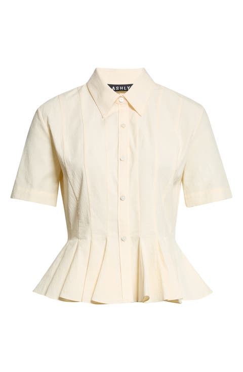 Lulu Cotton Button-Up Shirt