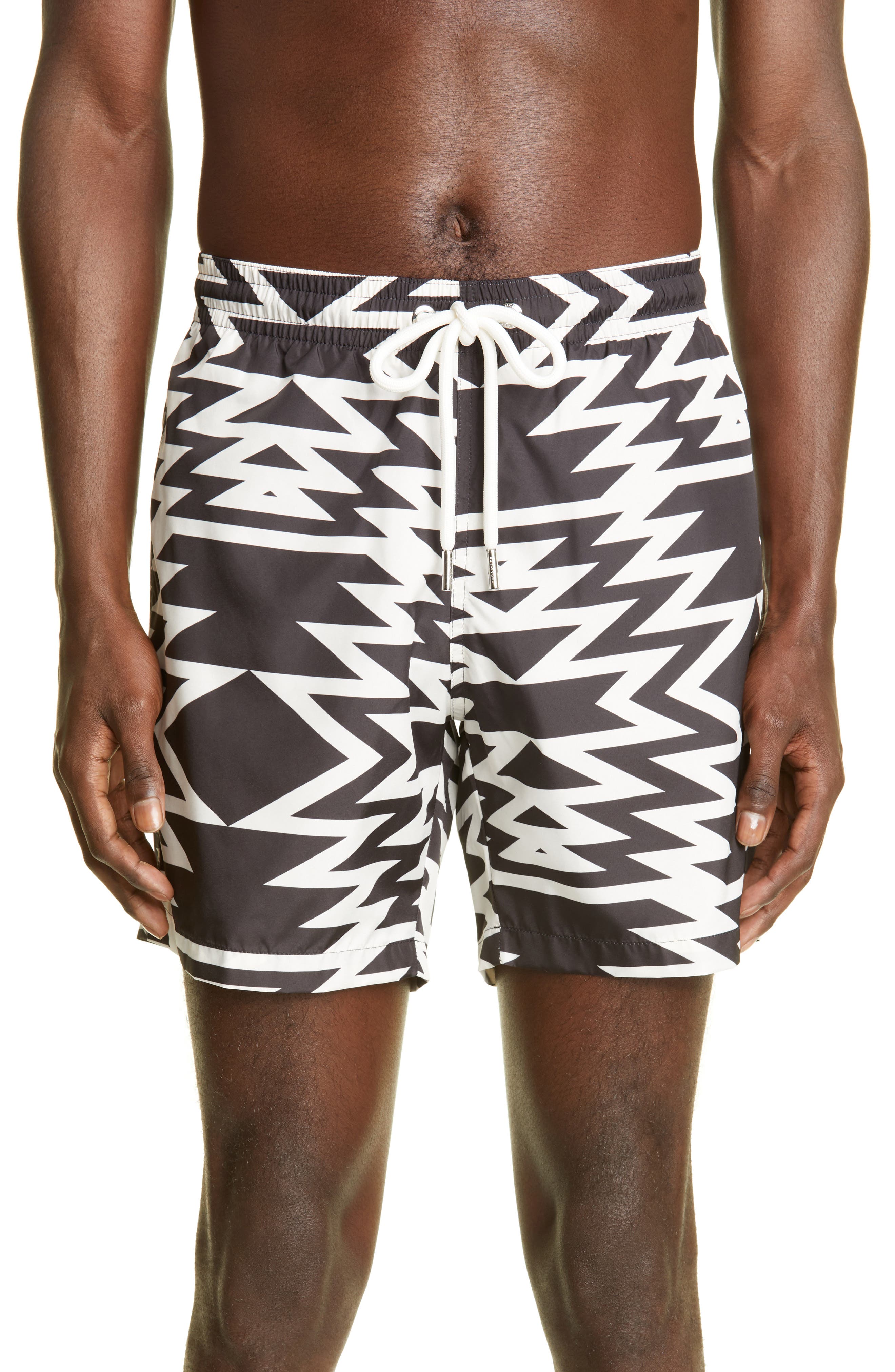Moncler Print Swim Trunks (Men) | Nordstrom