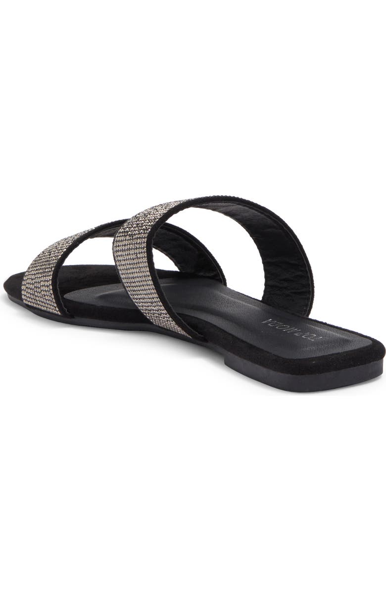 TOP GUY SHOES Embellished Slip-On Sandal, Alternate, color,