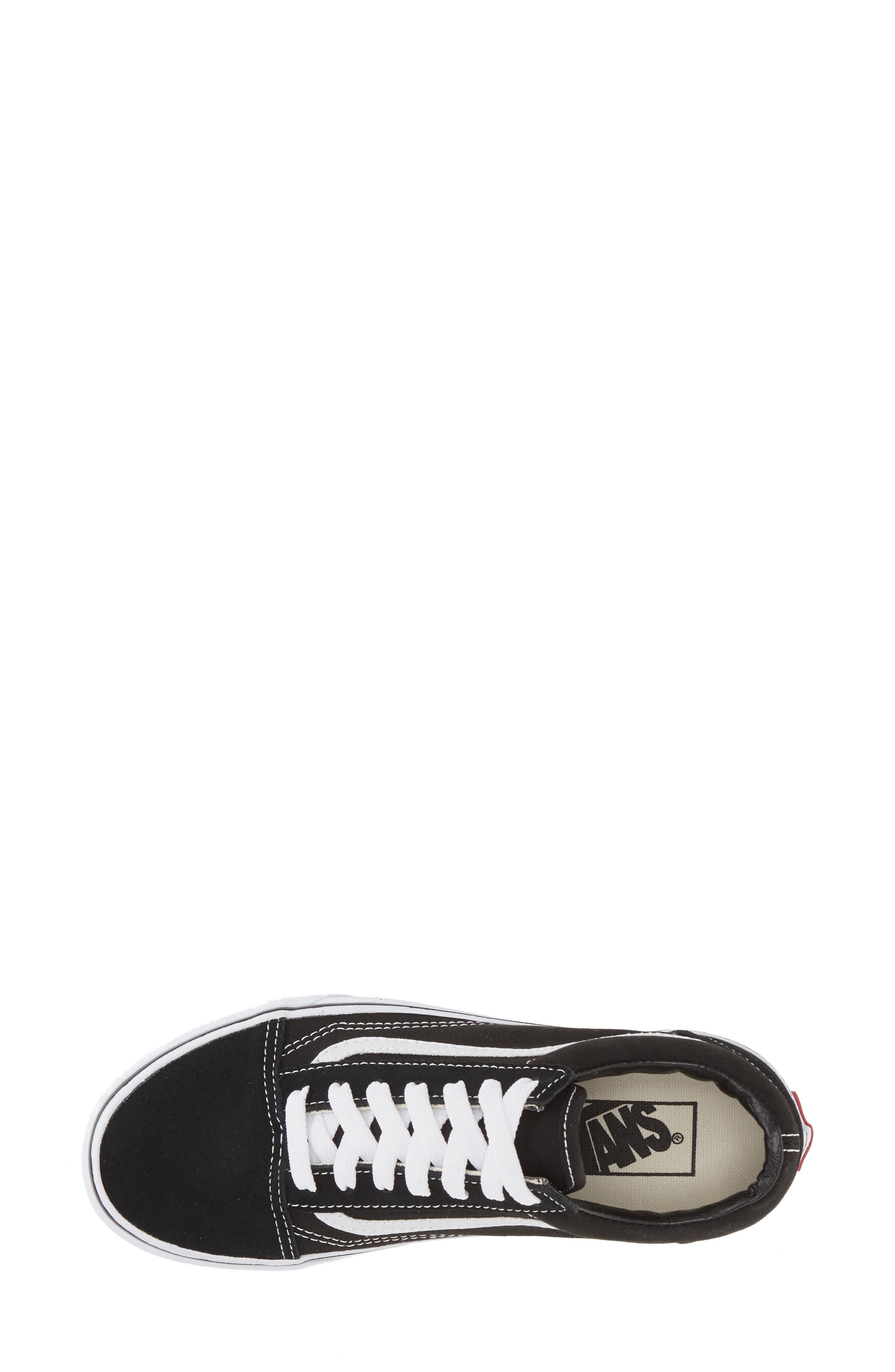 Vans Old Skool Sneaker, Alternate, color, Black Canvas