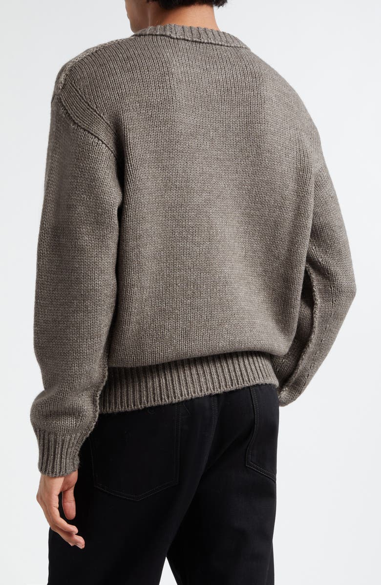 Lemaire Boxy Alpaca & Wool Blend Sweater, Alternate, color, 