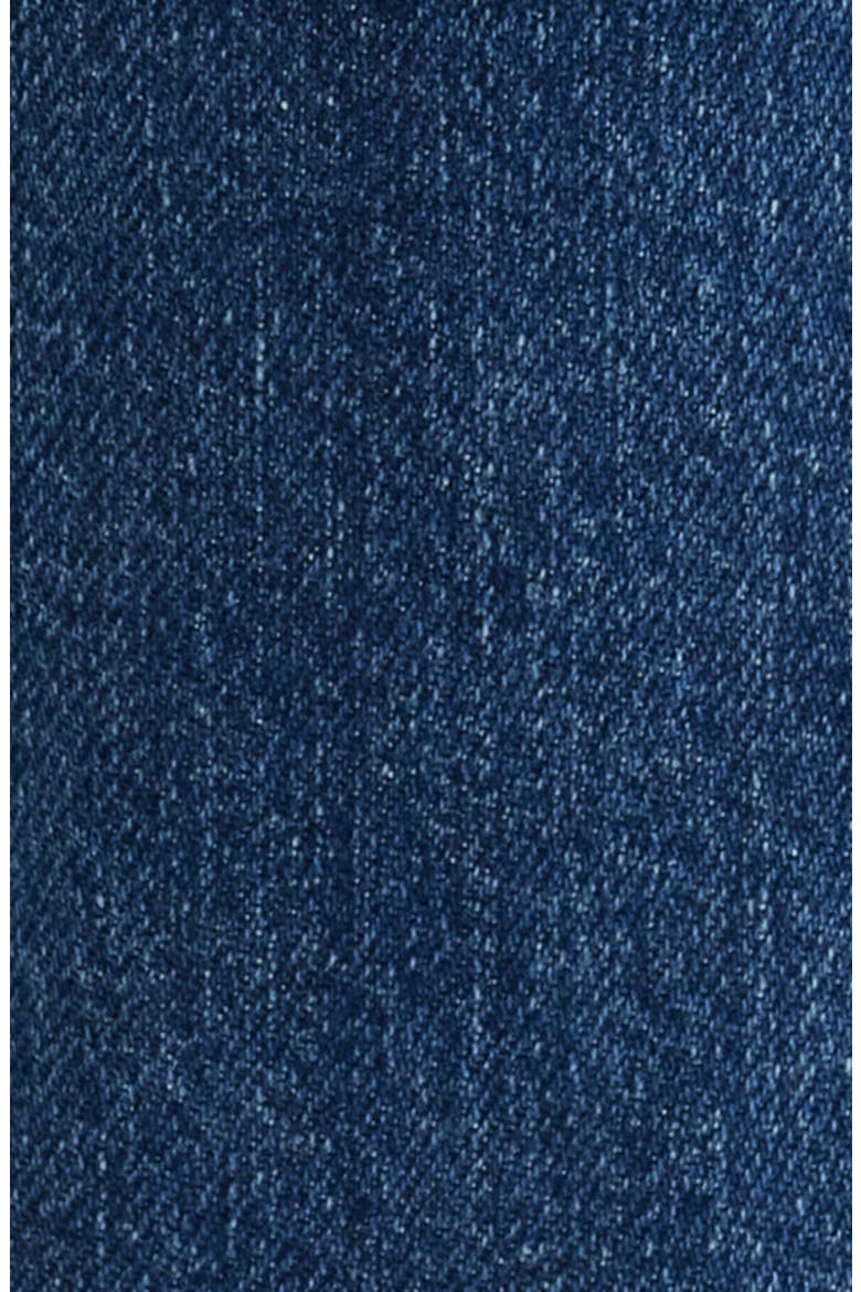 Slim Straight Leg Jeans, Alternate, color, BRIGHT BLUE