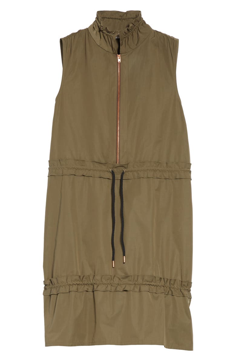 See by Chloé Cinch Waist Army Dress, Alternate, color, 
