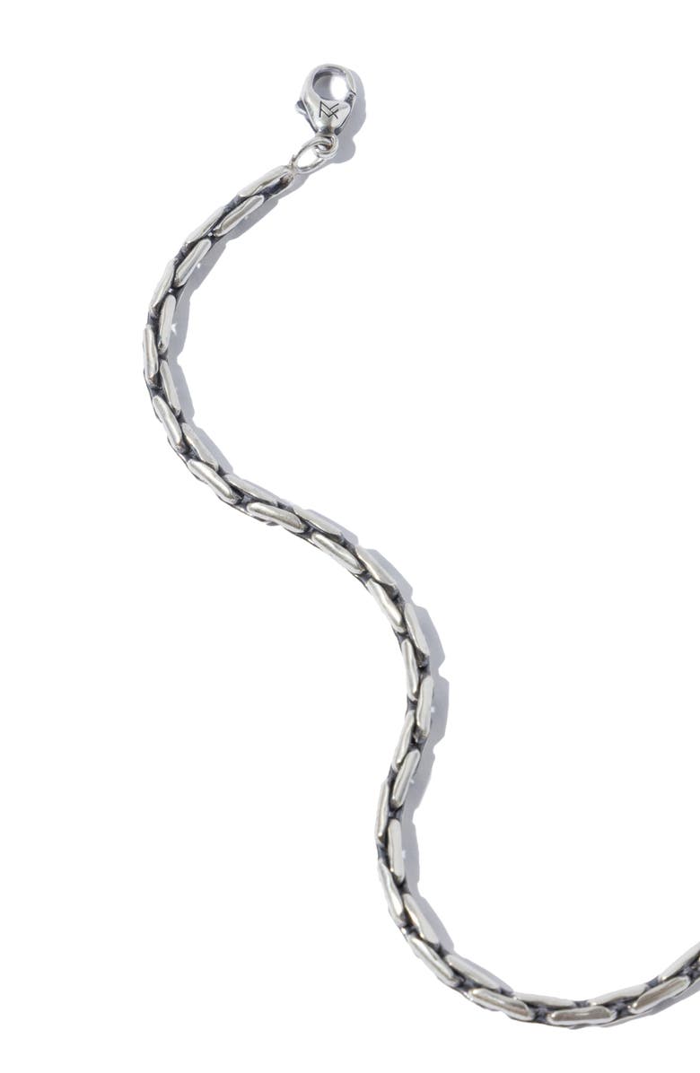 MIRANDA FRYE Men's Vance Chain Bracelet, Alternate, color, Silver